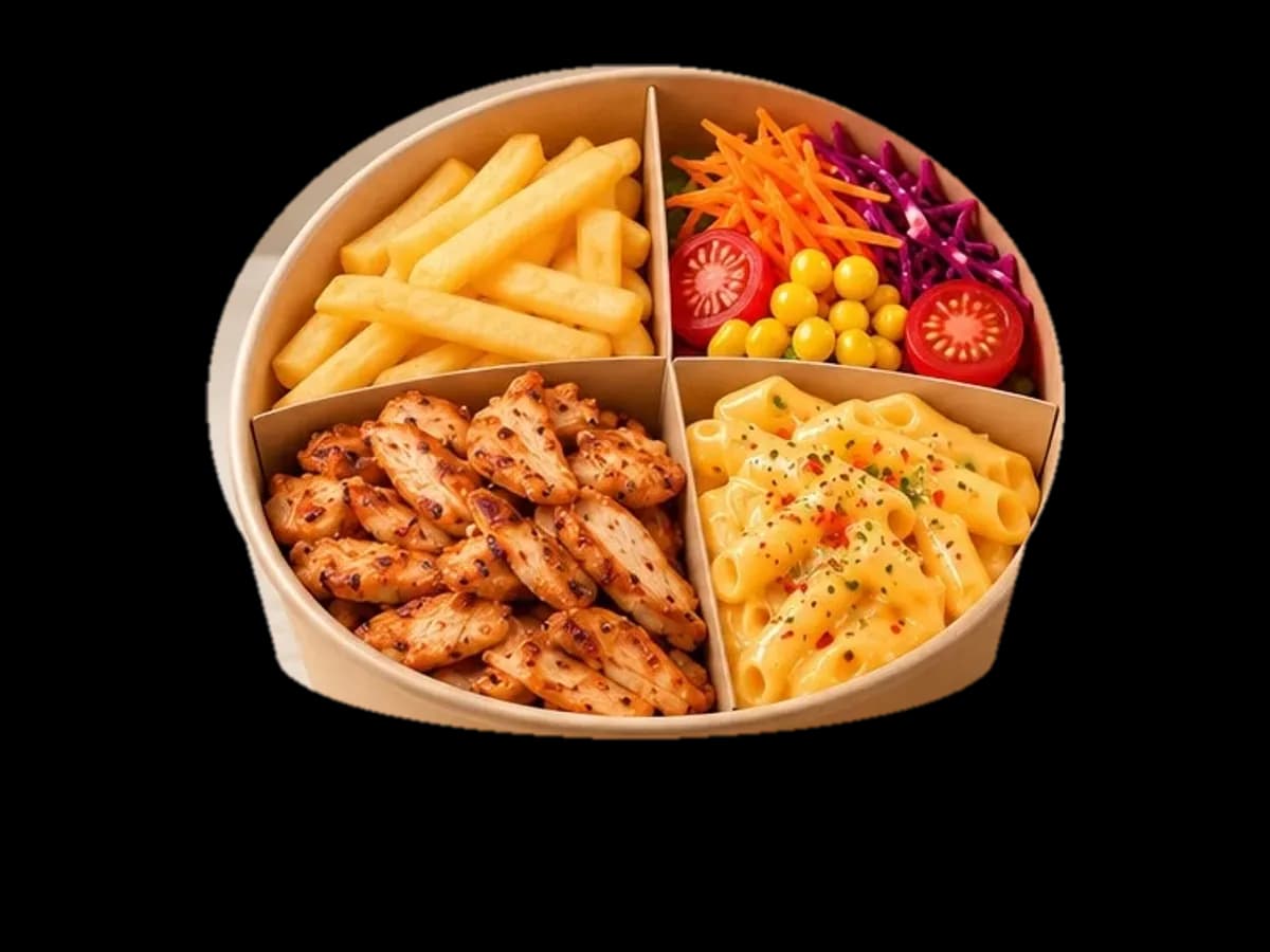 Tavuk Döner Bowl Tabak