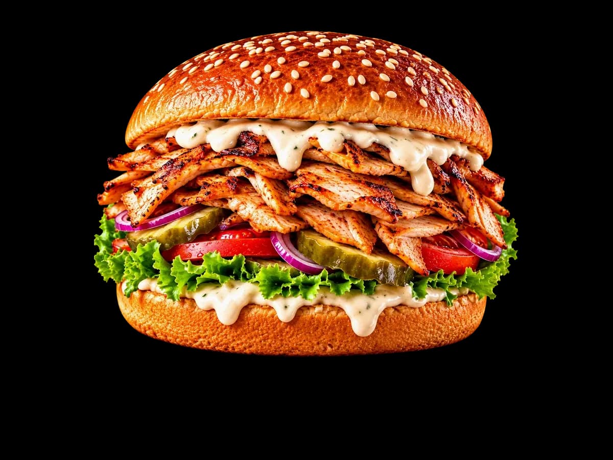 Tavuk Döner Burger